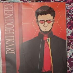 Gendo Ikari Evangelion Poster